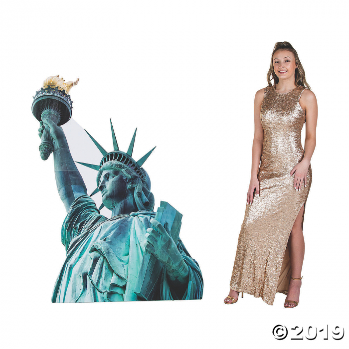 Large Statue of Liberty Cardboard StandUp (1 Piece(s)) GlowUniverse
