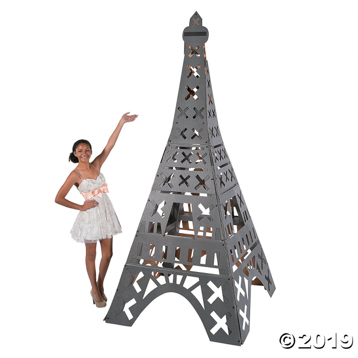 3D Eiffel Tower Cardboard Stand-Up (1 Piece(s)) 3D Eiffel Tower Cardboard Stand-Up (1 Piece(s))
