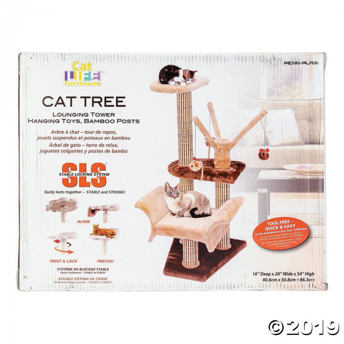 Cat-Life Cat Scratcher With Stable Locking System-Brown (1 Piece(s))