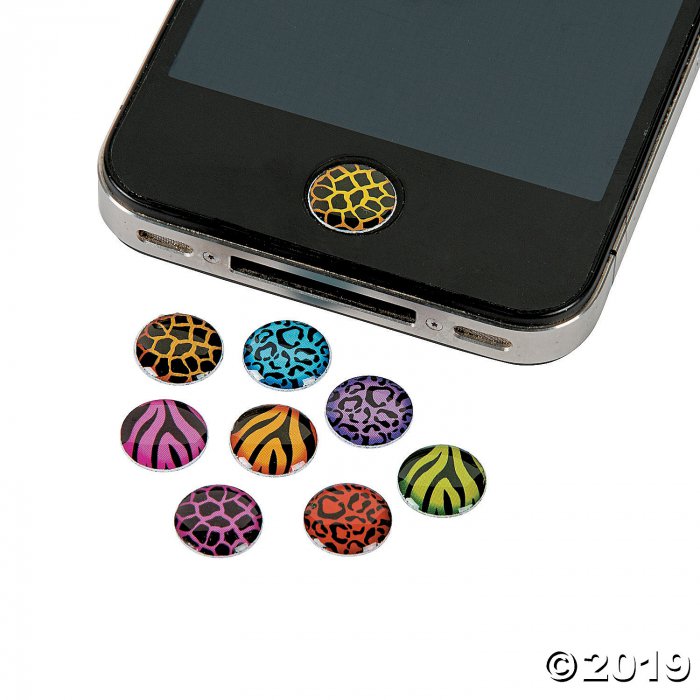 Animal Print Home Button Stickers (1 Set(s))