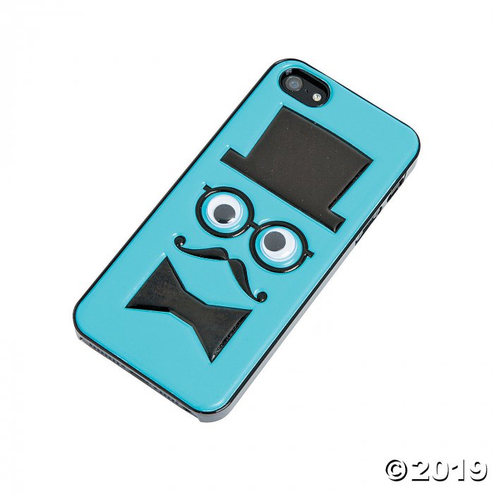 Blue Mustache Chap iPhone (1 Piece(s))