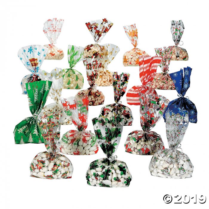 Mega Holiday Cellophane Bag Assortment (240 Piece(s))