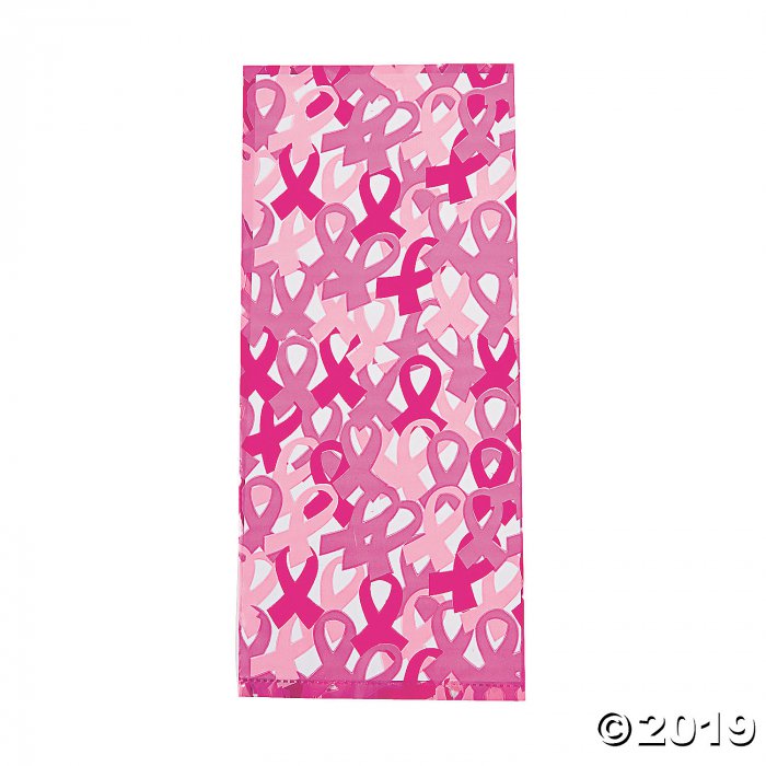 Breast Cancer Awareness Cellophane Bags (Per Dozen)
