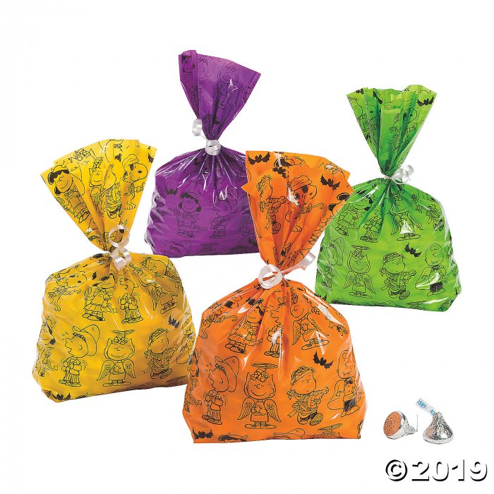 Peanuts® Halloween Cellophane Bags (Per Dozen)