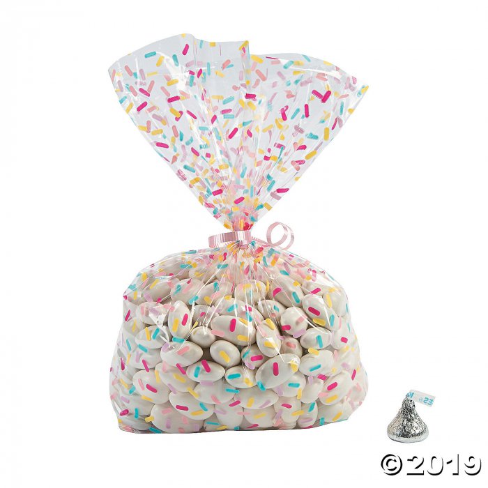 Donut Sprinkles Cellophane Bags (Per Dozen)