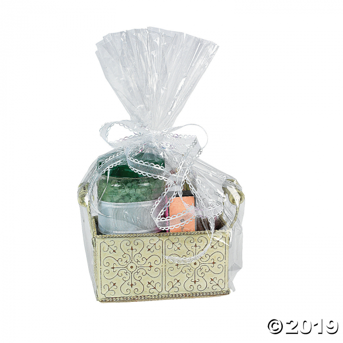 Large Clear Cellophane Gift Basket Bags (50 Piece(s))