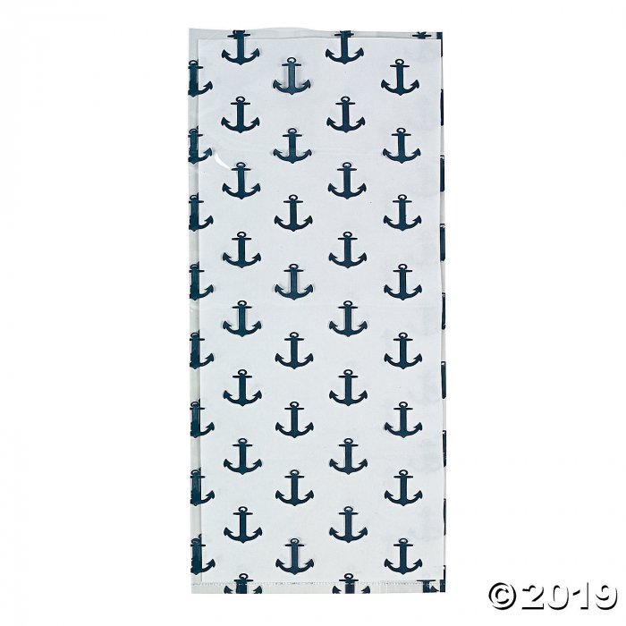 Nautical Cellophane Bags (Per Dozen)