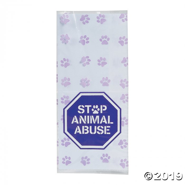 Pet Awareness Cellophane Bags (24 Piece(s))