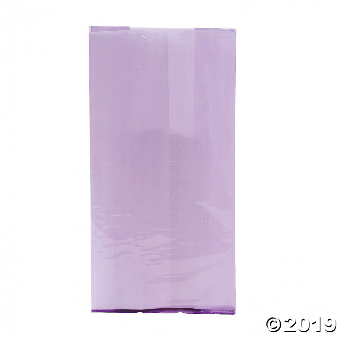 Purple Cellophane Bags (Per Dozen)