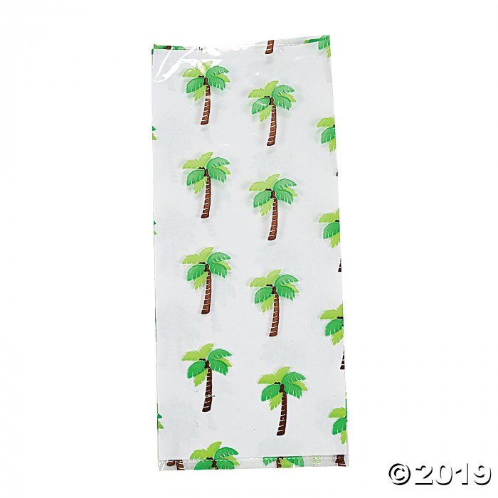 Palm Tree Cellophane Bags (Per Dozen)