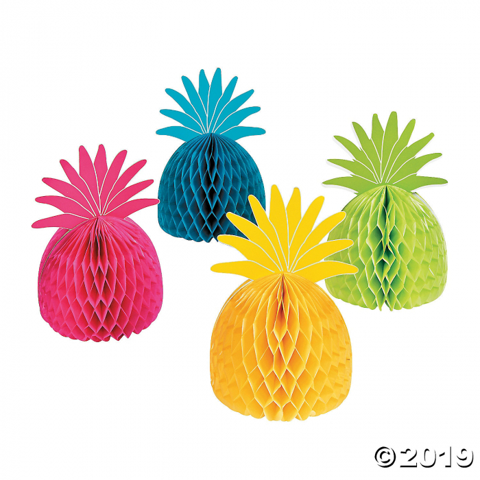 Bright Pineapple Centerpieces (1 Set(s))