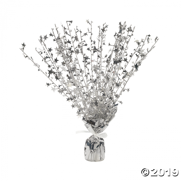 Silver Starburst Decoration