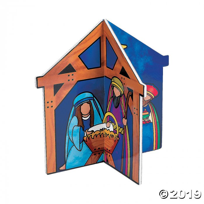 3D Nativity Tabletop Stand-Up (1 Piece(s))