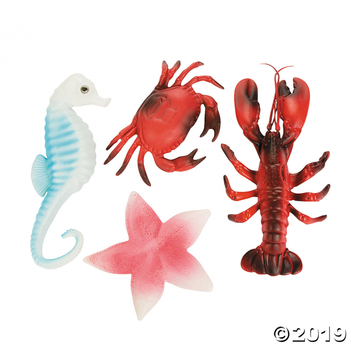 Ocean Sea Life Decorations (Per Dozen)