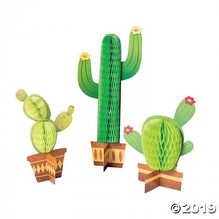 Tissue Cactus Centerpieces (1 Set(s))
