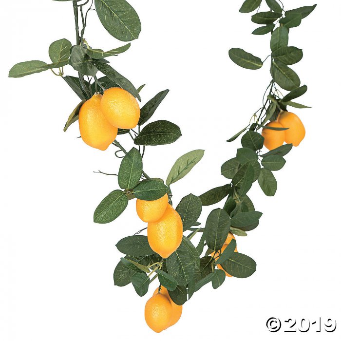 Artificial Lemon Garland (1 Piece(s))