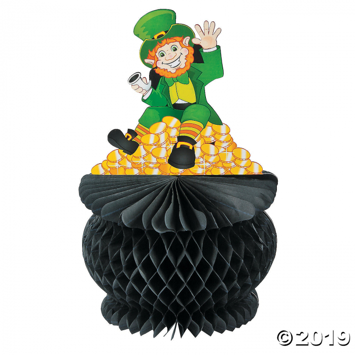 St. Pat's Pot of Gold Tissue Paper Centerpiece (1 Piece(s)) St. Pat's Pot of Gold Tissue Paper Centerpiece (1 Piece(s))