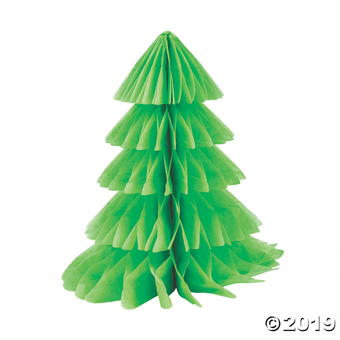 Christmas Tree Honeycomb Centerpieces (3 Piece(s)) Christmas Tree Honeycomb Centerpieces (3 Piece(s))