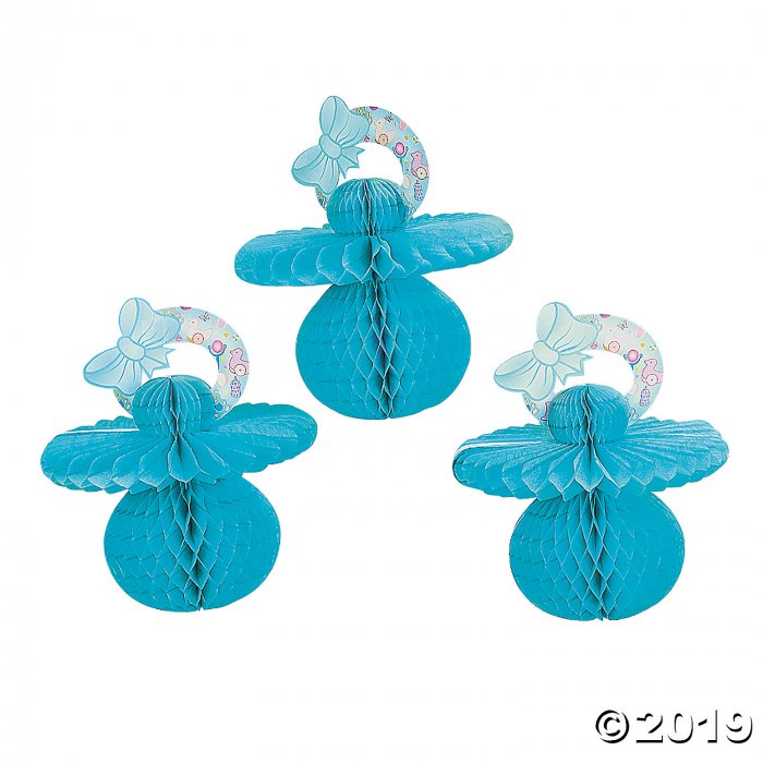 Blue Tissue Paper Baby Pacifier (1 Set(s))