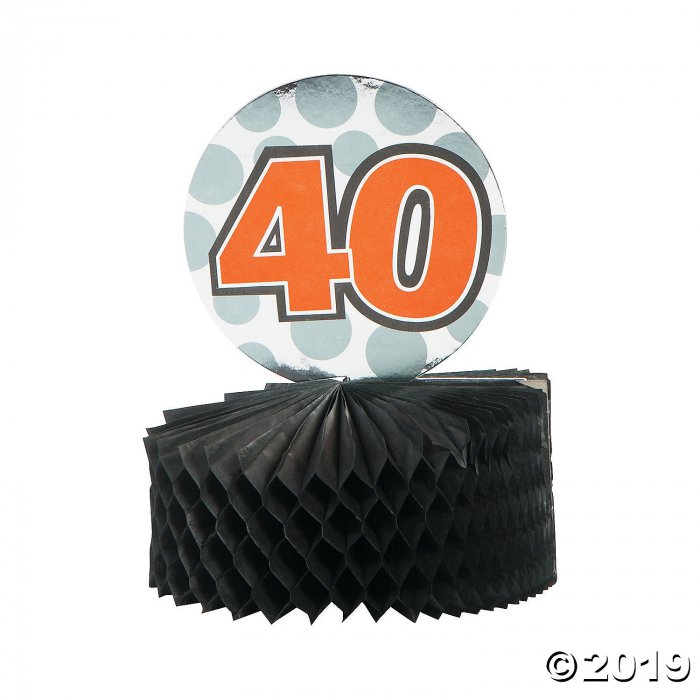 Mini 40th Birthday Centerpieces (1 Unit(s))