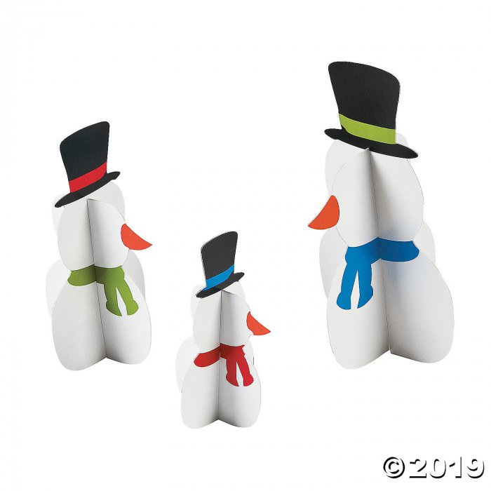 Snowman Centerpieces (1 Set(s))