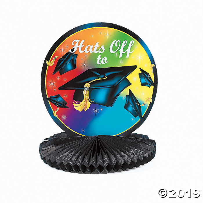 Hats Off To the Grad Centerpiece Hats Off To the Grad Centerpiece