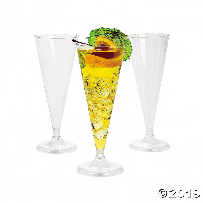 Clear Plastic Champagne Flute Glasses - 75 Pc. Clear Plastic Champagne Flute Glasses - 75 Pc.