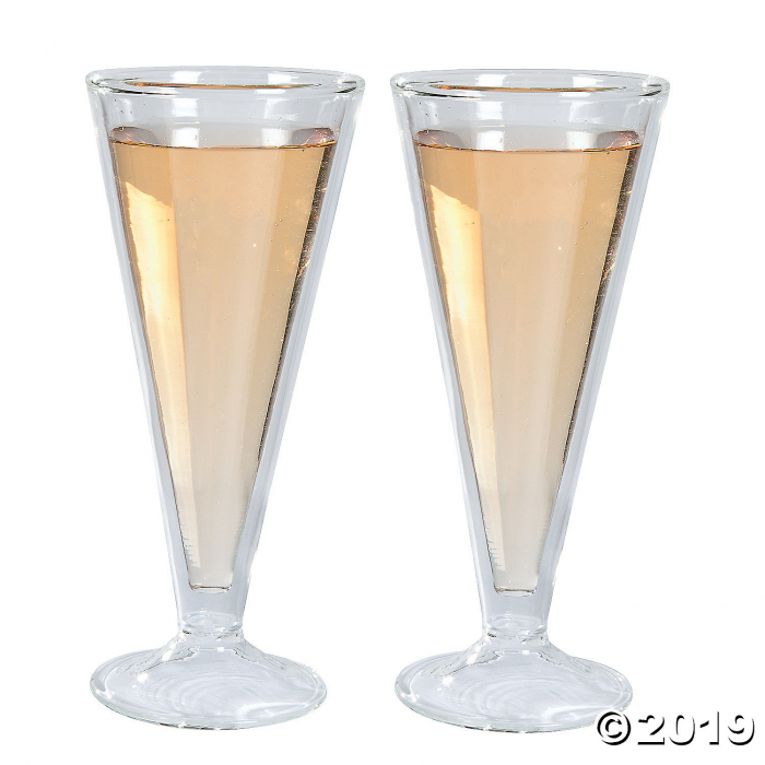 Double Wall Champagne Flutes (1 Set(s))
