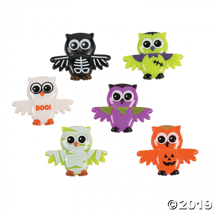 Halloween Owl Characters (48 Piece(s)) Halloween Owl Characters (48 Piece(s))