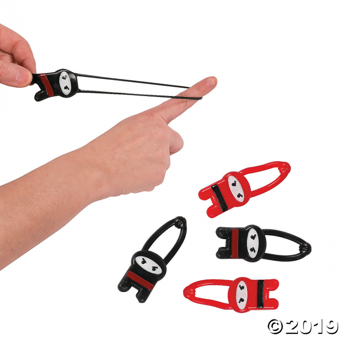 Stretchy Flying Ninjas (Per Dozen) Stretchy Flying Ninjas (Per Dozen)