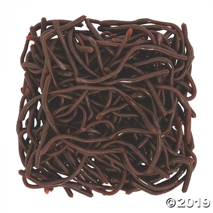 Realistic Earthworms (144 Piece(s))