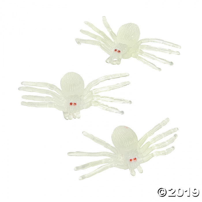 Glow-in-the-Dark Spiders (108 Piece(s))