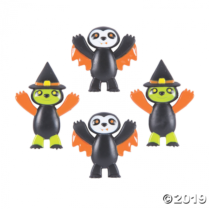 Mini Halloween Sloth Characters (24 Piece(s))