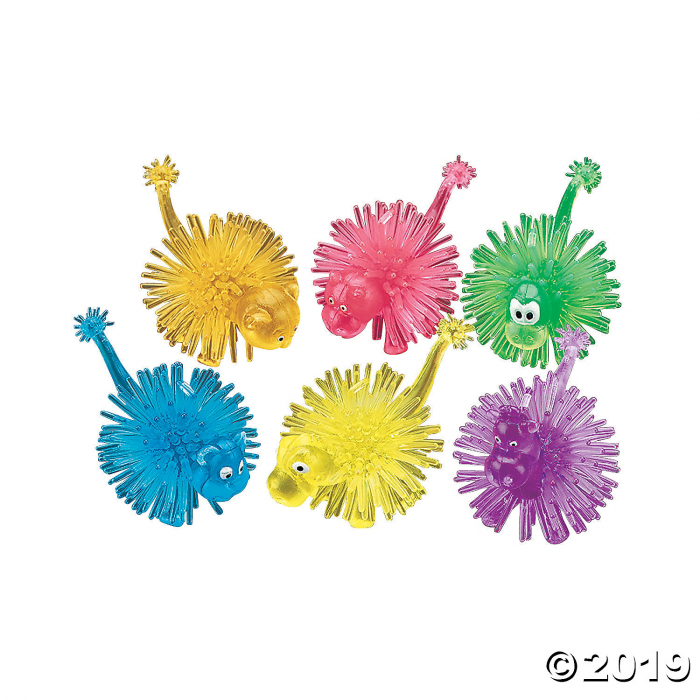 Transparent Animal Porcupine Characters (36 Piece(s))