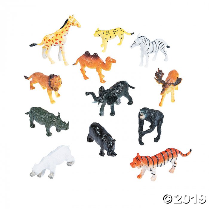 Zoo Animal Action Figures (24 Piece(s))