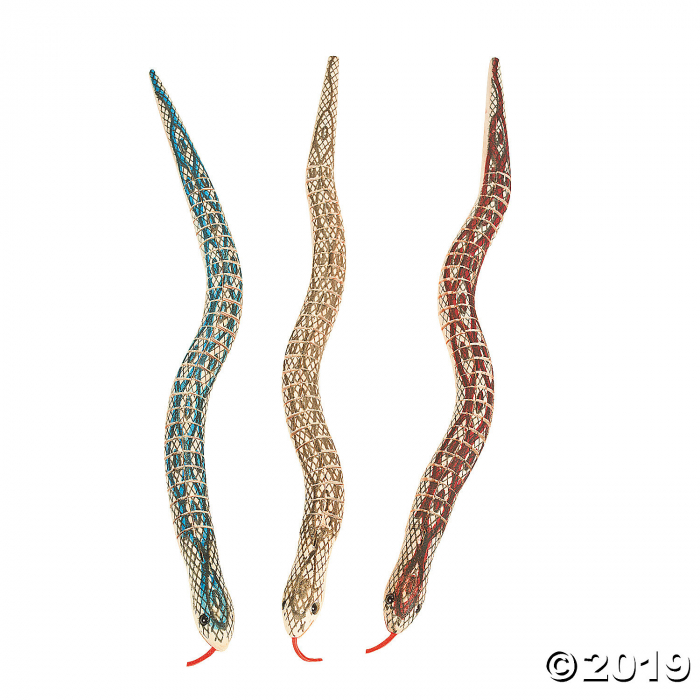 Realistic Bendable Snakes (Per Dozen)