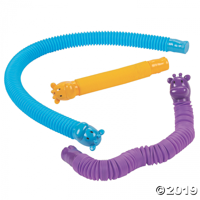 Giraffe Expanding Tube Toys (Per Dozen)