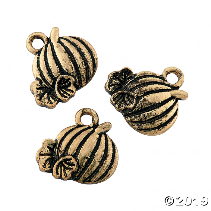 Pumpkin Charms (Per Dozen)