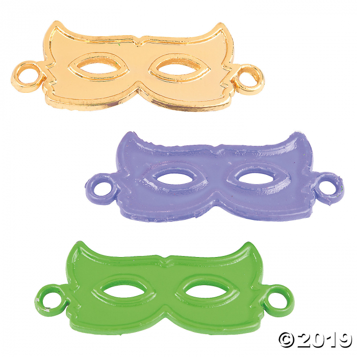 Mardi Gras Mask Connectors (Per Dozen)