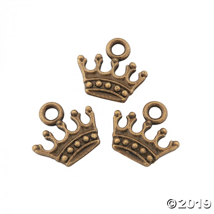 Crown Charms (Per Dozen)