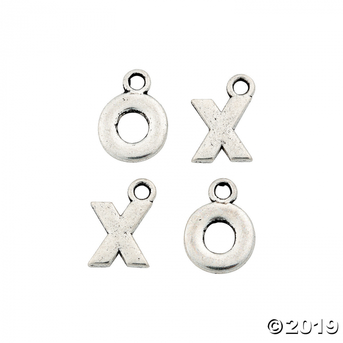 Valentine X's & O's Charms (Per Dozen)