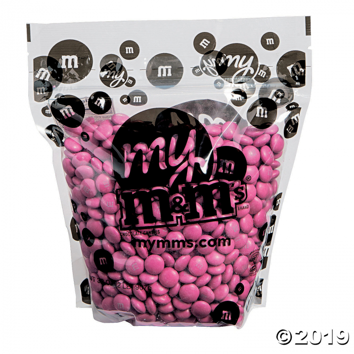 Dark Pink M&M's Chocolate Candy