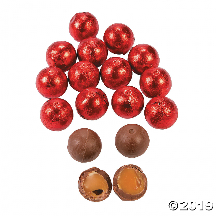 Red Caramel Balls Chocolate Candy (37 Piece(s))