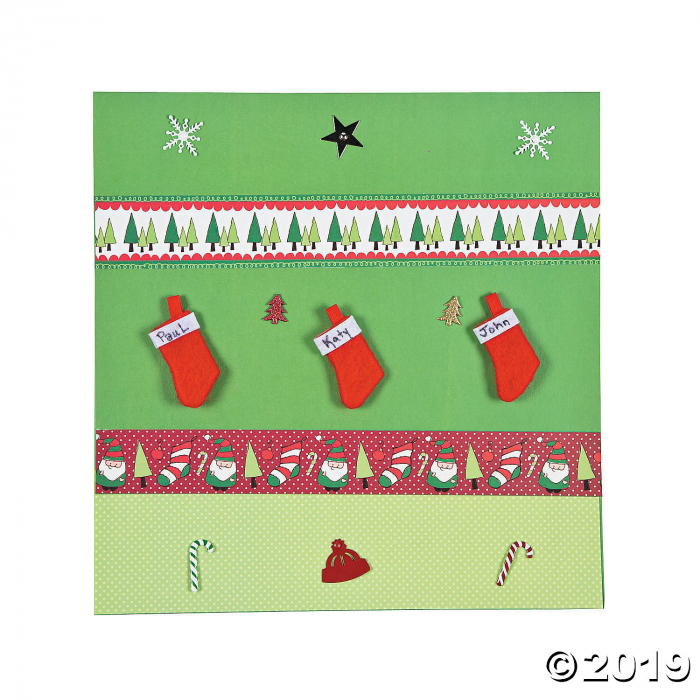 Mini Christmas Stockings (24 Piece(s))