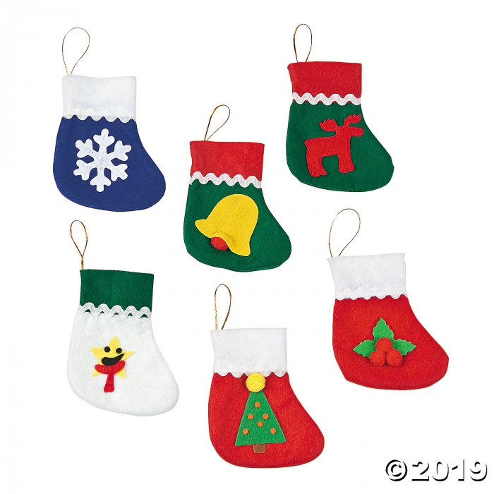 Mini Holiday Stockings (Per Dozen)