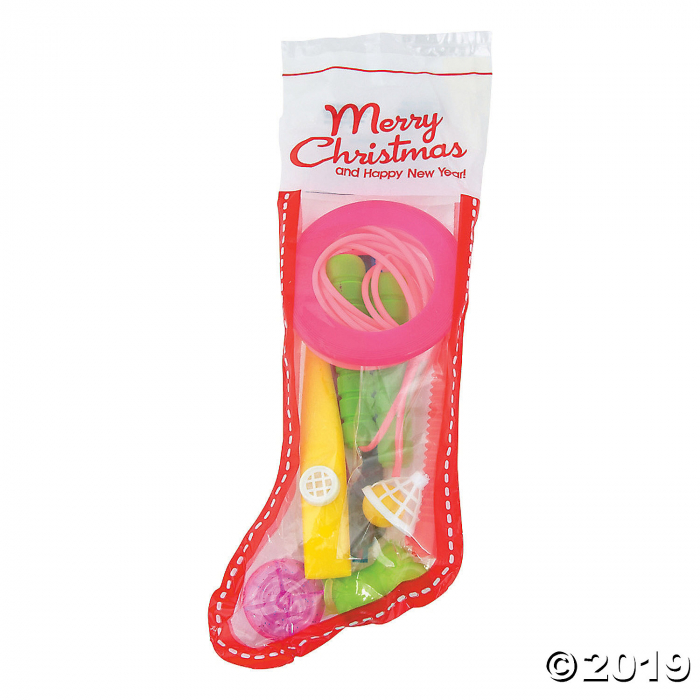 Toy-Filled Christmas Stockings (Per Dozen)