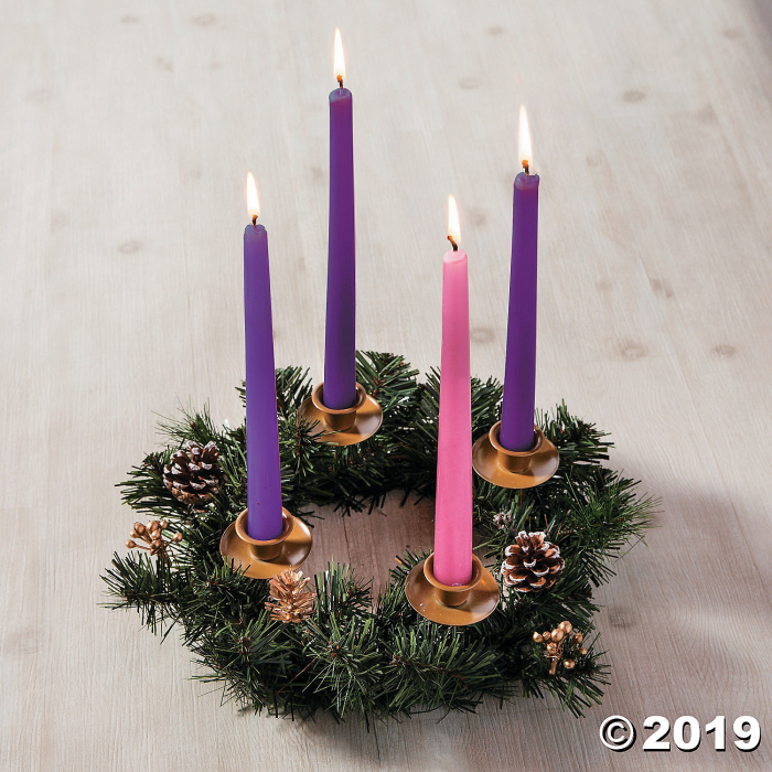 Advent Wreath Christmas Décor (1 Piece(s))