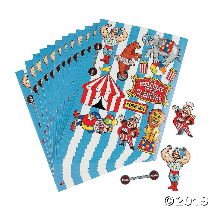 Carnival Sticker Sheets (12 Sheet(s))