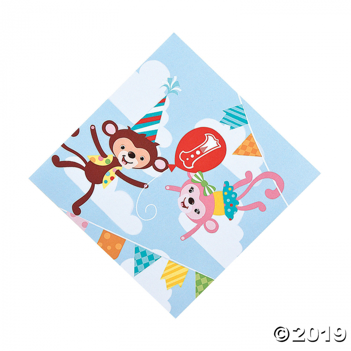 1st Birthday Circus Luncheon Napkins (16 Piece(s))