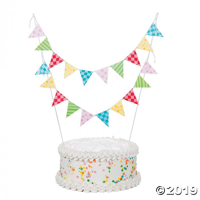 1st Birthday Circus Cake Bunting (1 Piece(s))